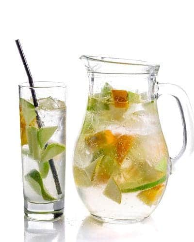 naranja agua infusion