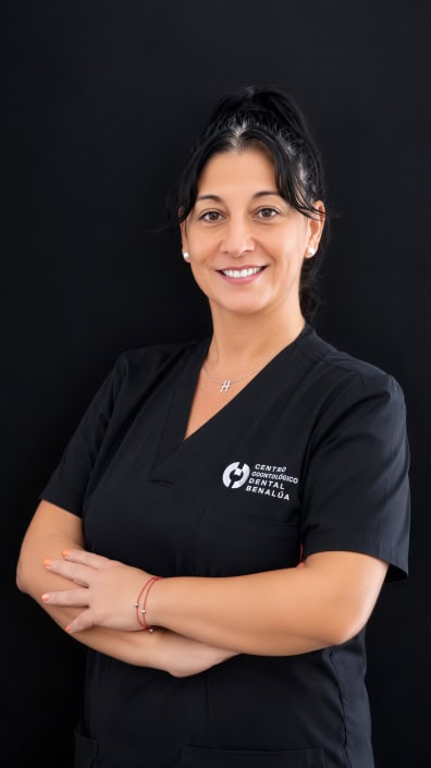 Aroa Santamaría, administración de Clínica Dental Benalúa